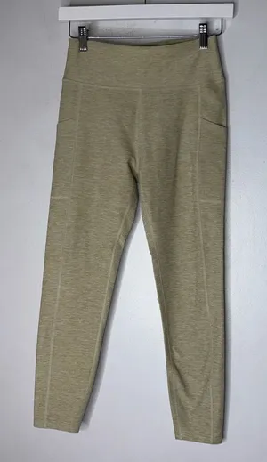 NWT Abercrombie Fitch Tan Side Pocket Leggings‎ Small thumbnail 1