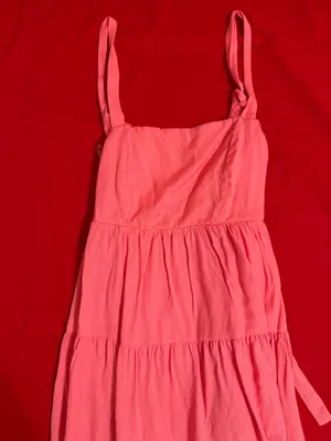 Francesca's pink open back dress!  thumbnail 2