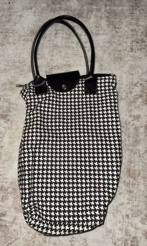 Houndstooth Wine Purse Multiple thumbnail 1