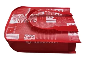 Lululemon Unisex Red Tote Bag One Size thumbnail 1