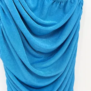 Lioness The Goddess Mini Dress Womens Medium‎ Blue Ruched Bodycon Clubwear Party thumbnail 5