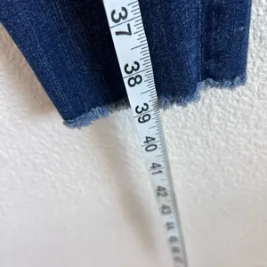 Good American Women's‎ Good Legs Distressed Raw Hem Blue Jeans thumbnail 9