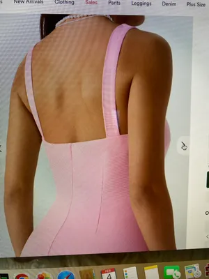Halara Pink Midi Dress thumbnail 6