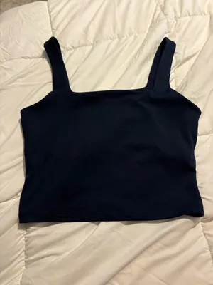Hollister Navy Blue Tank Top thumbnail 1