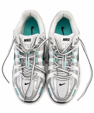Nike Bowerman Series,Women’s,White/Silver e.t.c. Running Sneakers.Size-8 thumbnail 1