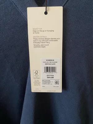 Calia by Carrie Split Neck Hoodie thumbnail 2