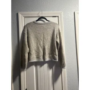 Free People My Only Sunshine Sweater Women XS Beige‎ Excellent Alpaca Wool Blend thumbnail 6