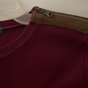 Ralph Lauren Burgundy Sweater Dress Size M thumbnail 3