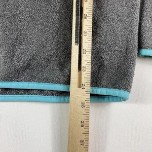 Columbia‎ 1/4 Snap Jacket Womens Small Gray T-Snap Fleece Long Sleeve Ladies thumbnail 9