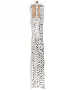NWT Steve Madden Violetta-R rhinestone-covered stiletto knee-high boots. Size 9 thumbnail 8
