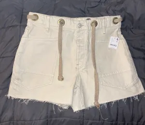 Free People Jean Shorts thumbnail 1