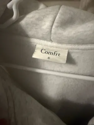 COMFORT zip up hoodie Gray thumbnail 3