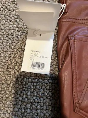 MOTHER Leather Jeans thumbnail 5