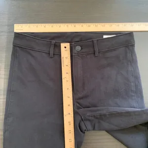 AYR The‎ Future Black Cotton Stretch Straight Leg Pants E2430 Size 29 Minimalist thumbnail 7