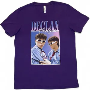 Bella Canvas Declan McKenna 2022 Purple Concert T-shirt Size L Band Tee Graphic Tour Dates thumbnail 1