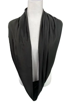 Beyond Yoga Women's Brown Hidden Zipper Pocket Infinity Scarf One Size thumbnail 1