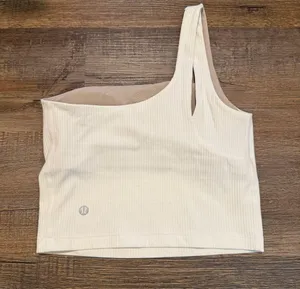 Lululemon Ribbed Asymmetrical Tank Top thumbnail 2