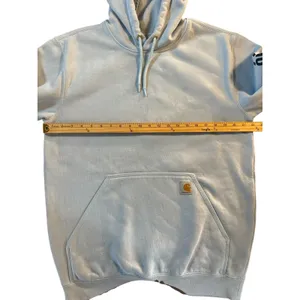 Carhartt K288‎ Logo Sleeve Hoodie – Loose Fit, Size M (Unisex) thumbnail 4