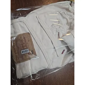 Levi’s 501 Vintage Cut Off Shorts White Distressed Made in USA High Rise W30 Wm thumbnail 9