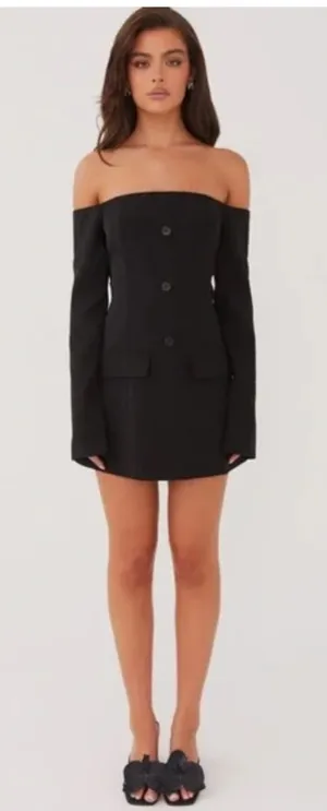 Peppermayo Black Blazer Mini Dress thumbnail 1