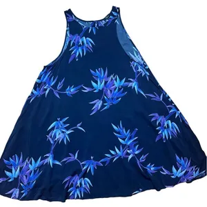 Rails Anya Dress in Navy Wisteria Sz S floral silky smooth‎ soft thumbnail 2