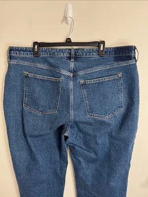 Abercrombie & Fitch Curve Love High Rise The '90s Relaxed Jean size 35 / U.S. 20 thumbnail 4