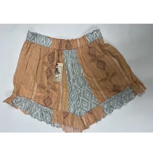 Easel Boutique Colorful‎ Printed Lounge Shorts Size Small Elastic Waist Band thumbnail 2