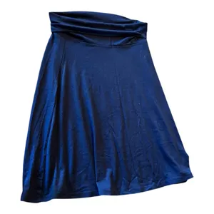 Old Navy Blue A-Line Skirt Size XS thumbnail 1