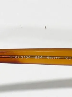 Versace Vintage Frames Preowned Prescription Brown Eyeglasses‎ thumbnail 4