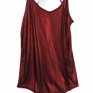 Angie Metallic Red Foil Cami Top thumbnail 2