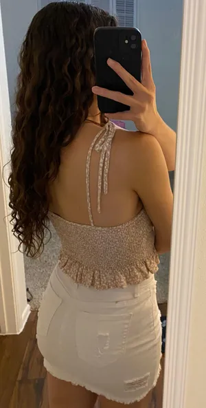 Forever 21 Spaghetti Strap Crop Top thumbnail 3