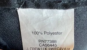 NWOT-J. CREW-BLACK CAMISOLE TOP-SIZE 6 Adjustable straps, brand new, never worn thumbnail 6