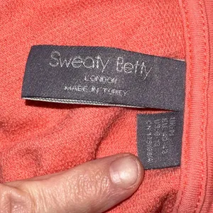 Sweaty Betty After Class Relaxed Hoodie Coral Pink Thumbhole Pocket Athleisure‎ thumbnail 6