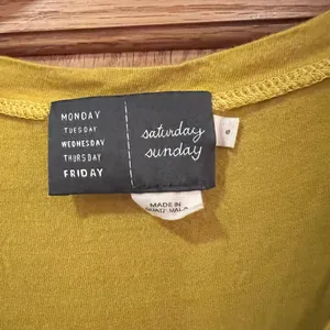 Saturday Sunday by Anthropologie Yellow Tiered Ruffle Maxi‎ Dress Size Small thumbnail 8