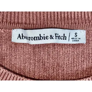 Abercrombie & Fitch Brown Tan Ribbed Knit Long Sleeve Bodysuit Top Womens Size S thumbnail 3
