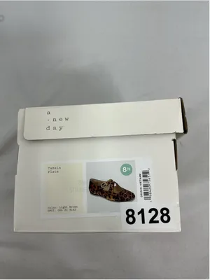 Womans New In Box A New Day Tamsin Leopard Print Mary Jane Flats 8.5 thumbnail 7