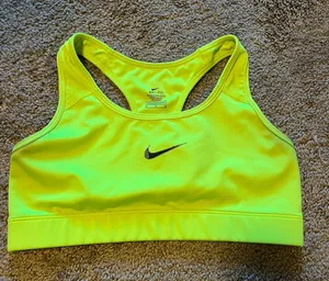 Nike Dri-Fit Racerback Sports Bra thumbnail 1