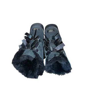 Ugg Women's Black Fur-Lined Boots Size 8 thumbnail 2