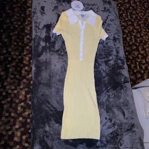 Princess Polly Benhamin Mini Dress in Yellow Size XS/S New with tag thumbnail 6