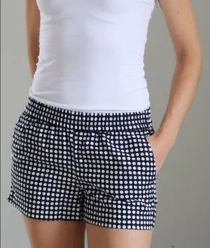 J. Crew Factory Polka Dot Boardwalk Shorts Size 2 thumbnail 1