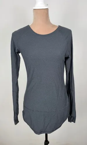 New Balance Women's Charcoal Long‎ Sleeve Top thumbnail 1