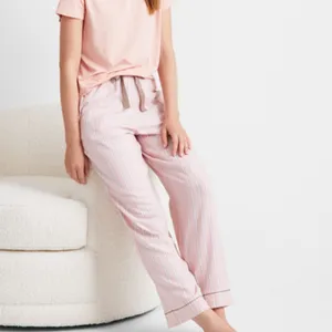 Brand New State of Day Women's Size XL Orange White Lounge Pants Sleepwear thumbnail 2