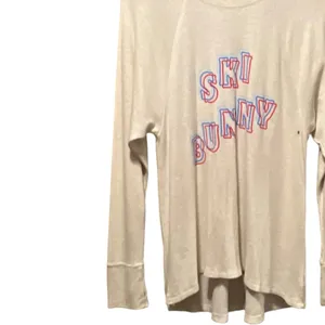 Aerie Ski Bunny NWT Real Soft Waffle Knit Thermal‎ Long Sleeve top Size Medium thumbnail 6