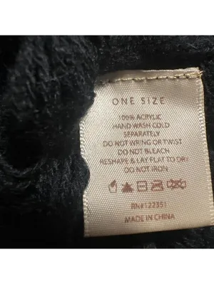 B128. Do everything in love- Black poncho with fringe and sequins thumbnail 4