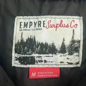 Empyre Surplus Co. black windbreakerker or rain jacket womans size M‎ Size M thumbnail 2