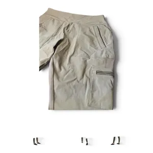 Athleta Headlands Hybrid Cargo Tight Pants Peat Taupe Size 10 thumbnail 7