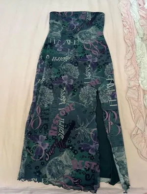 Urban Outfitters Floral Fairycore Print Sleeveless Dress thumbnail 1
