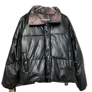 BLANK NYC Reversible Brown & Black Puffer Coat/Jacket(Size Large) thumbnail 7