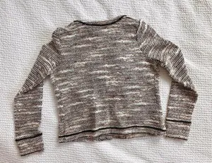 Ann Taylor LOFT SP wool cropped tweed jacket thumbnail 2