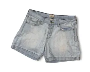 Levi's Light Blue Denim Jean Shorts thumbnail 1